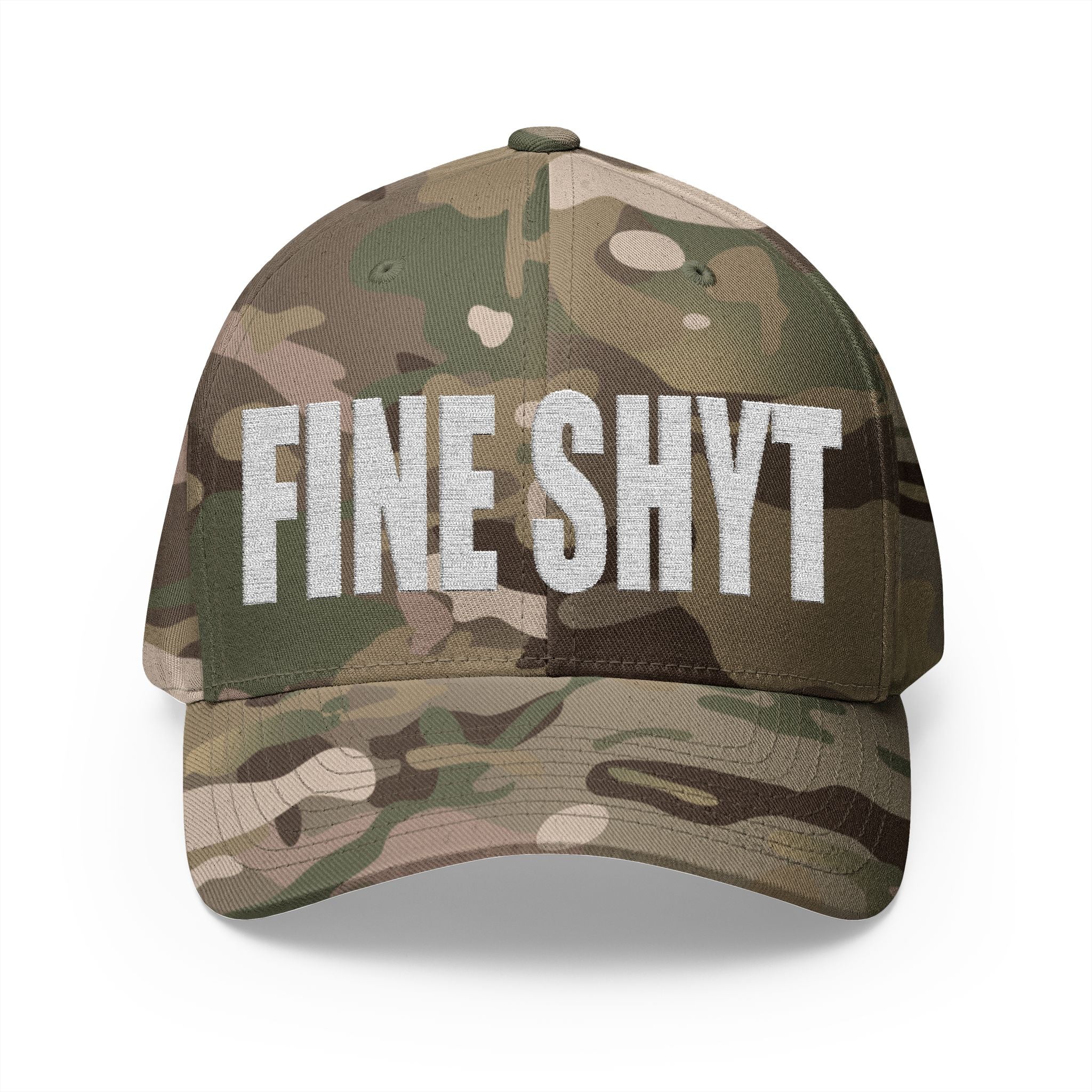FINE SHYT CAMO CAP